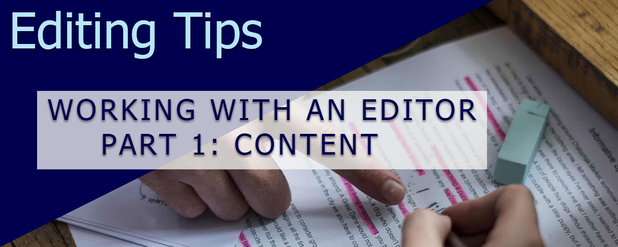 Working with an Editor Part 1: Content
