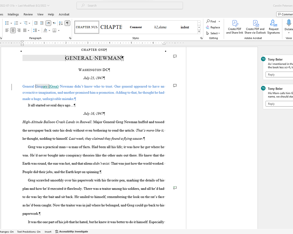 The Good, the Bad, and the Undecided - further editing