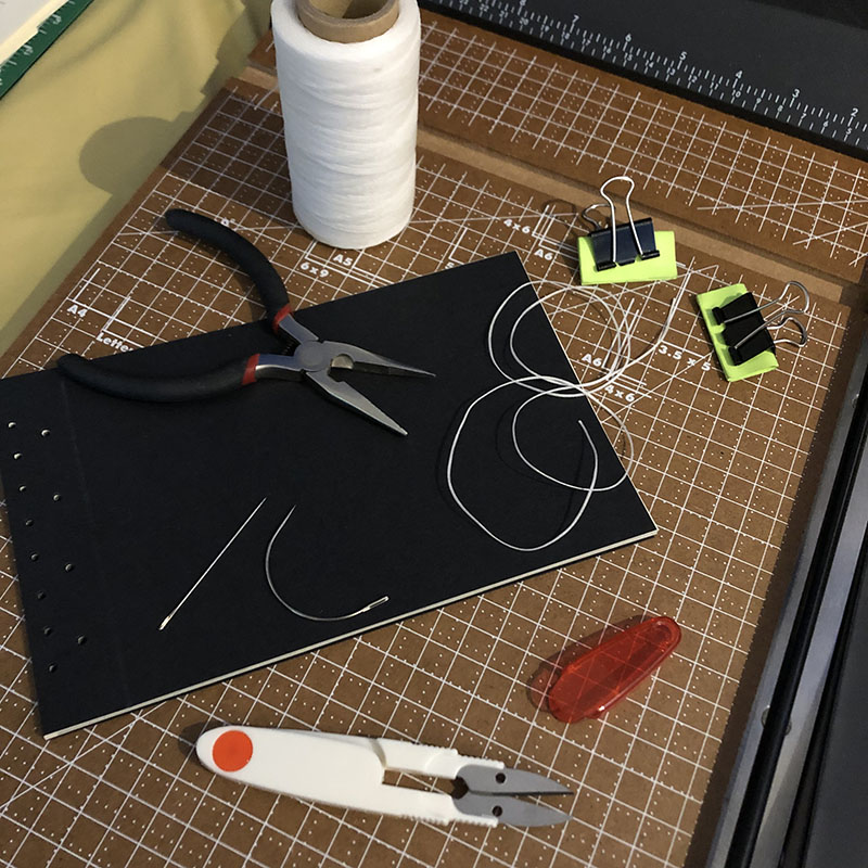 Not So Pretty Haiku - stitching