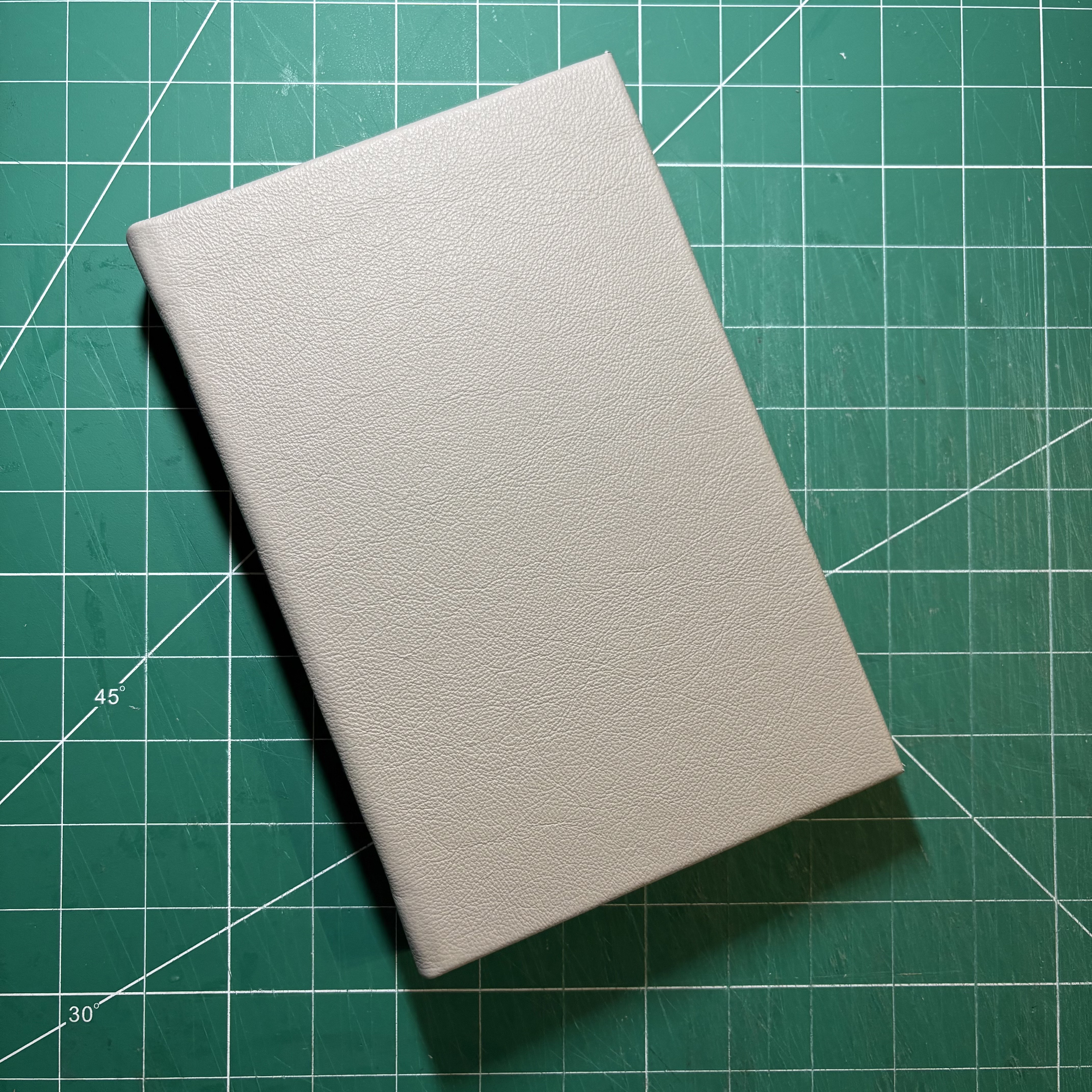 French Link Grey Leather Food Review Journal