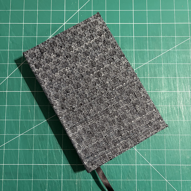 Casebound Blue Patterned Couples’ Journal