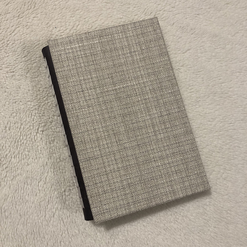 Chainstitch Purple Leather Positivity Journal