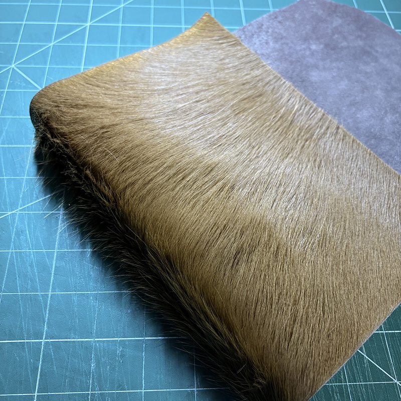 Longstitch Cowhide Reading Journal - button