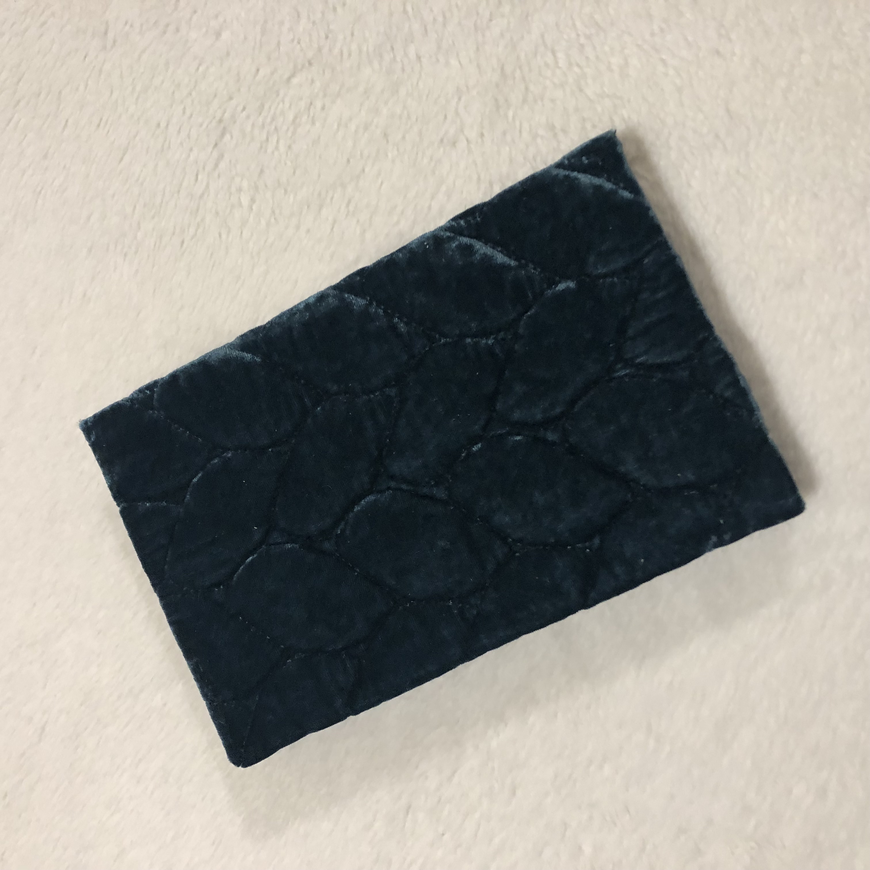 Longstitch Velour Eagle Crest Notebook