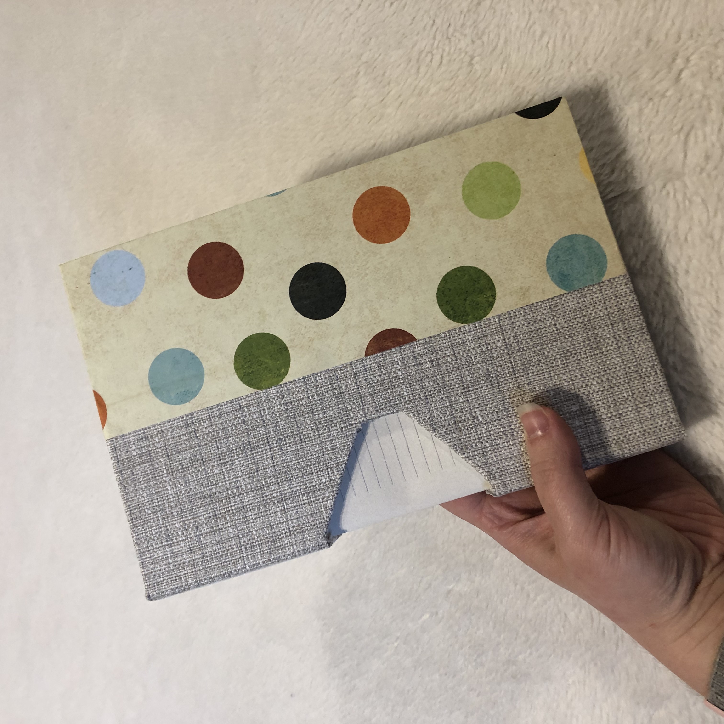 Buttonhole Four Crest Notebook