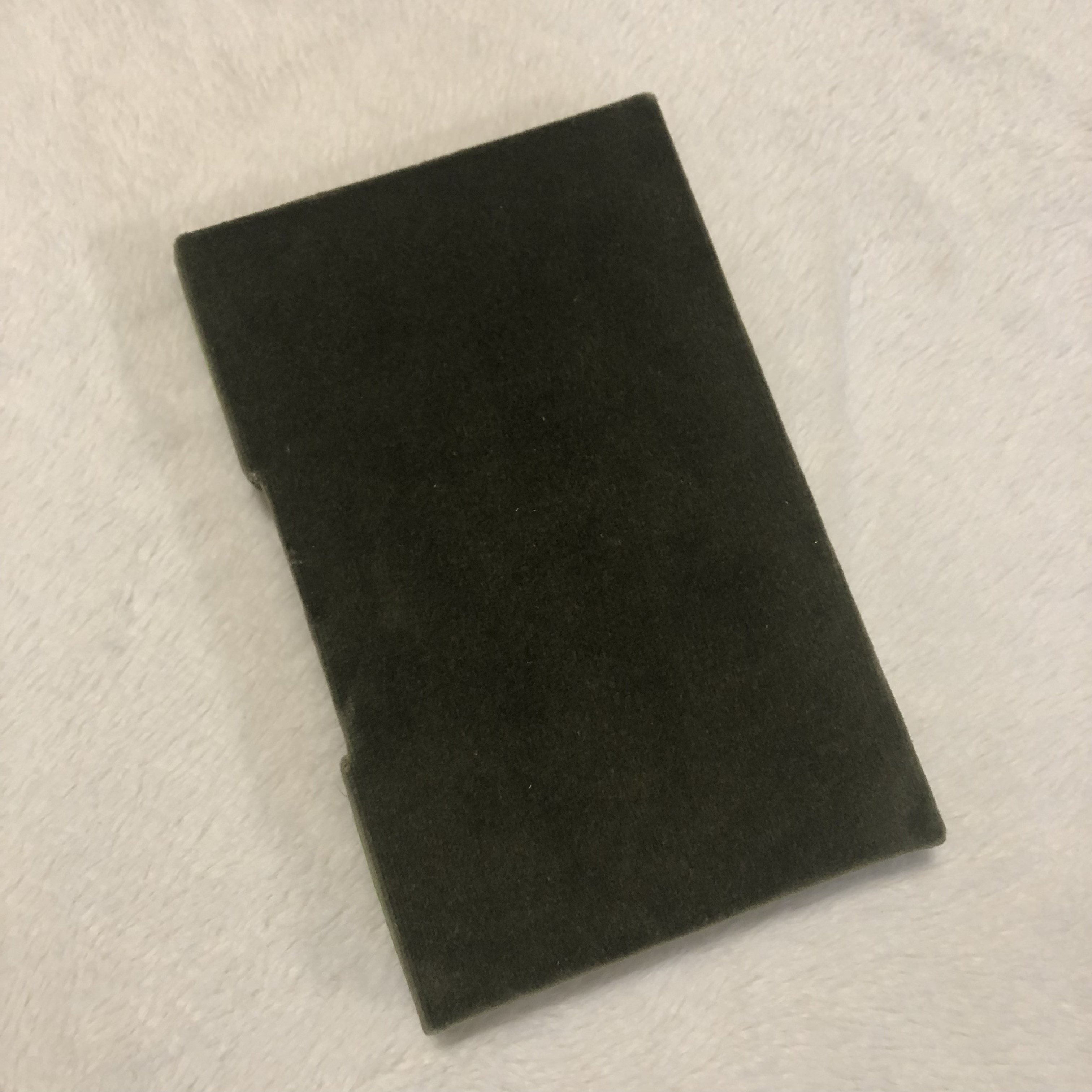 Buttonhole Olive Green Notebook