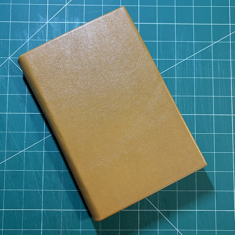 Casebound Caramel Leather Notebook