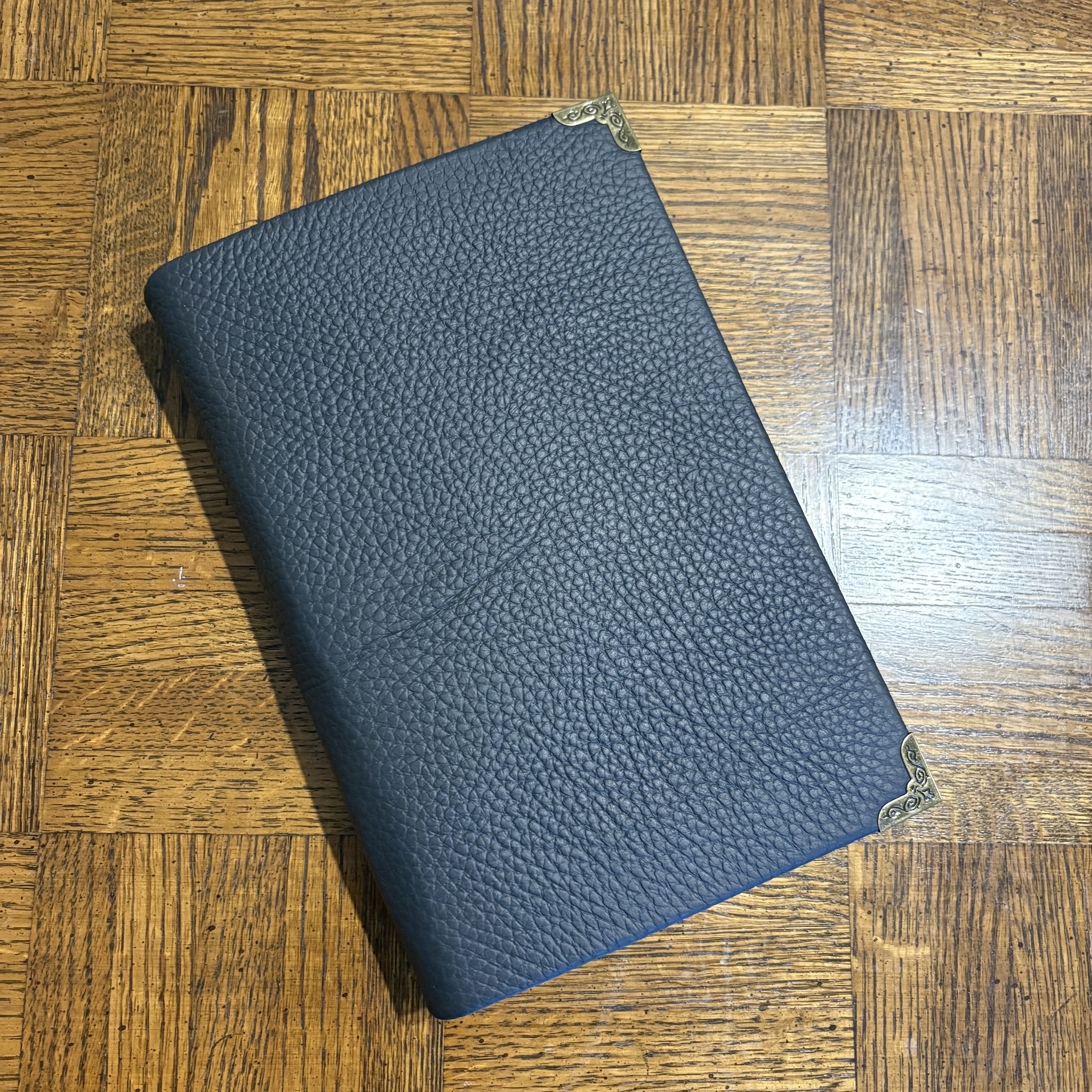 Casebound TMR Black Leather Notebook