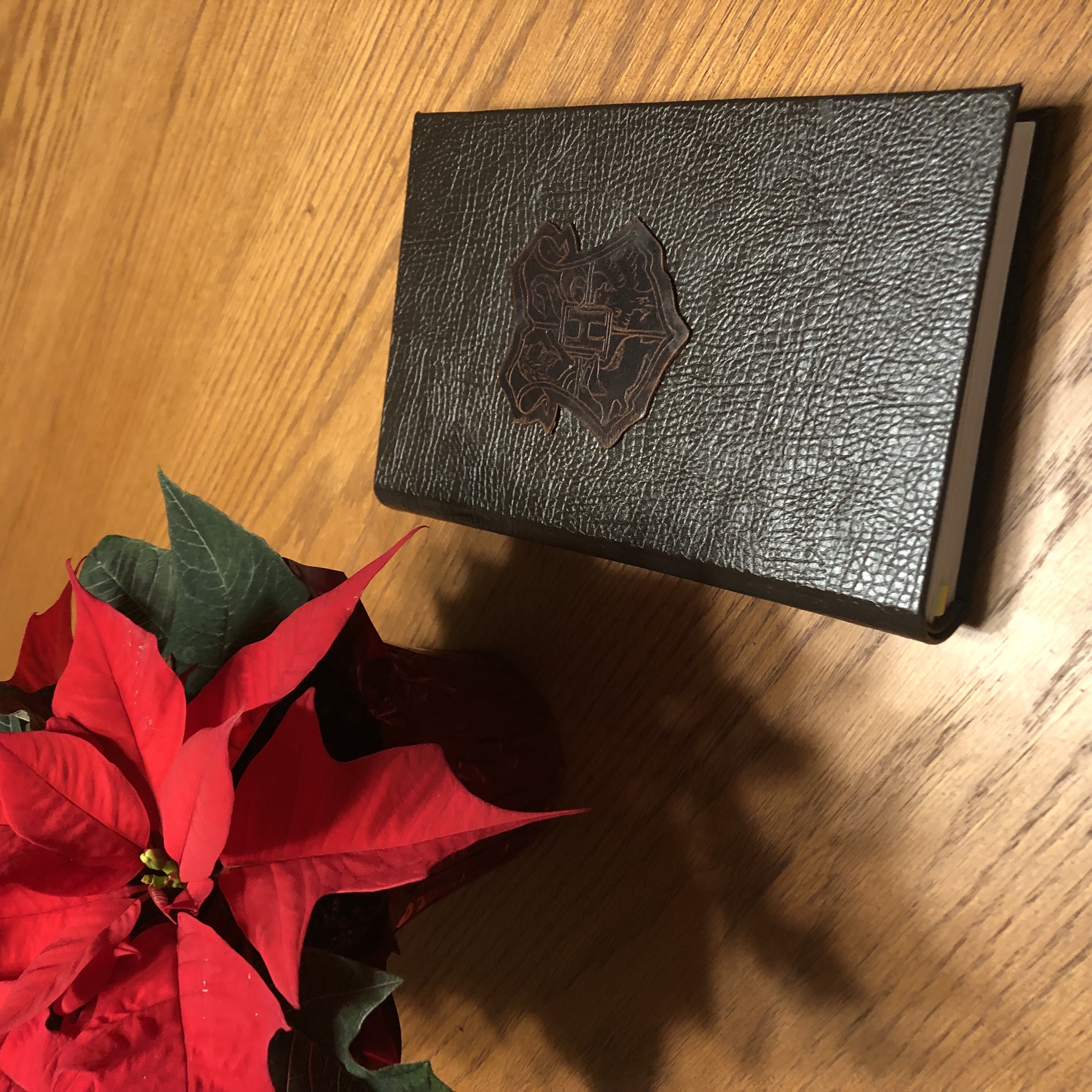 Casebound Faux Leather Hogwarts Notebook