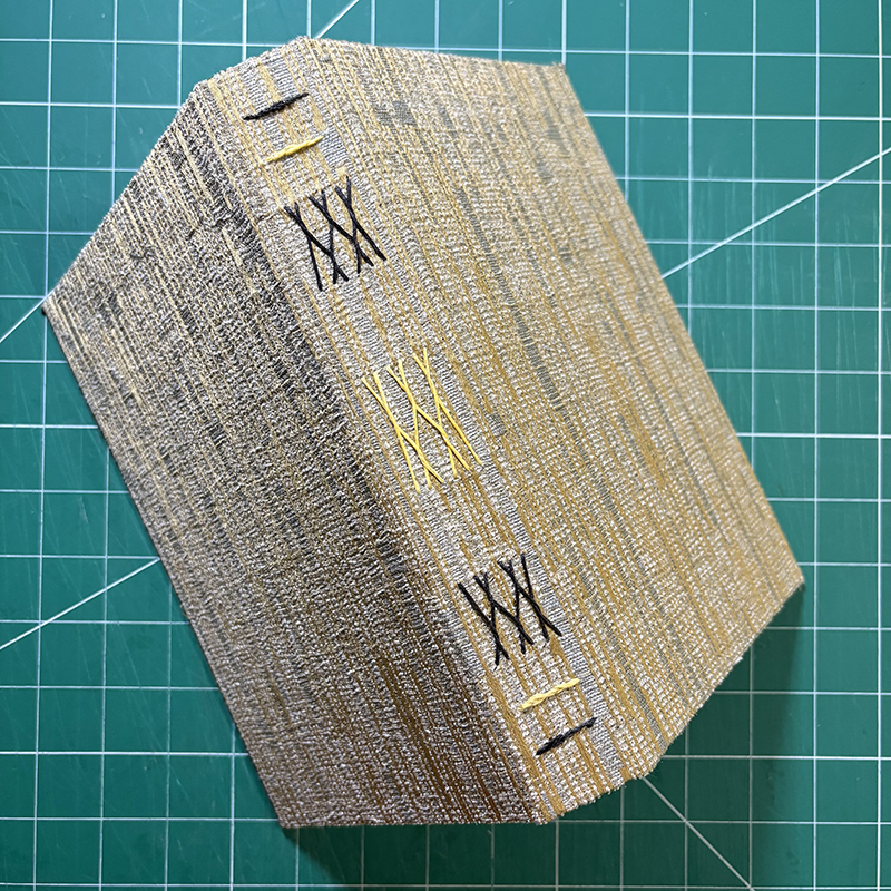 Frenchlink Golden Badger Notebook - spine