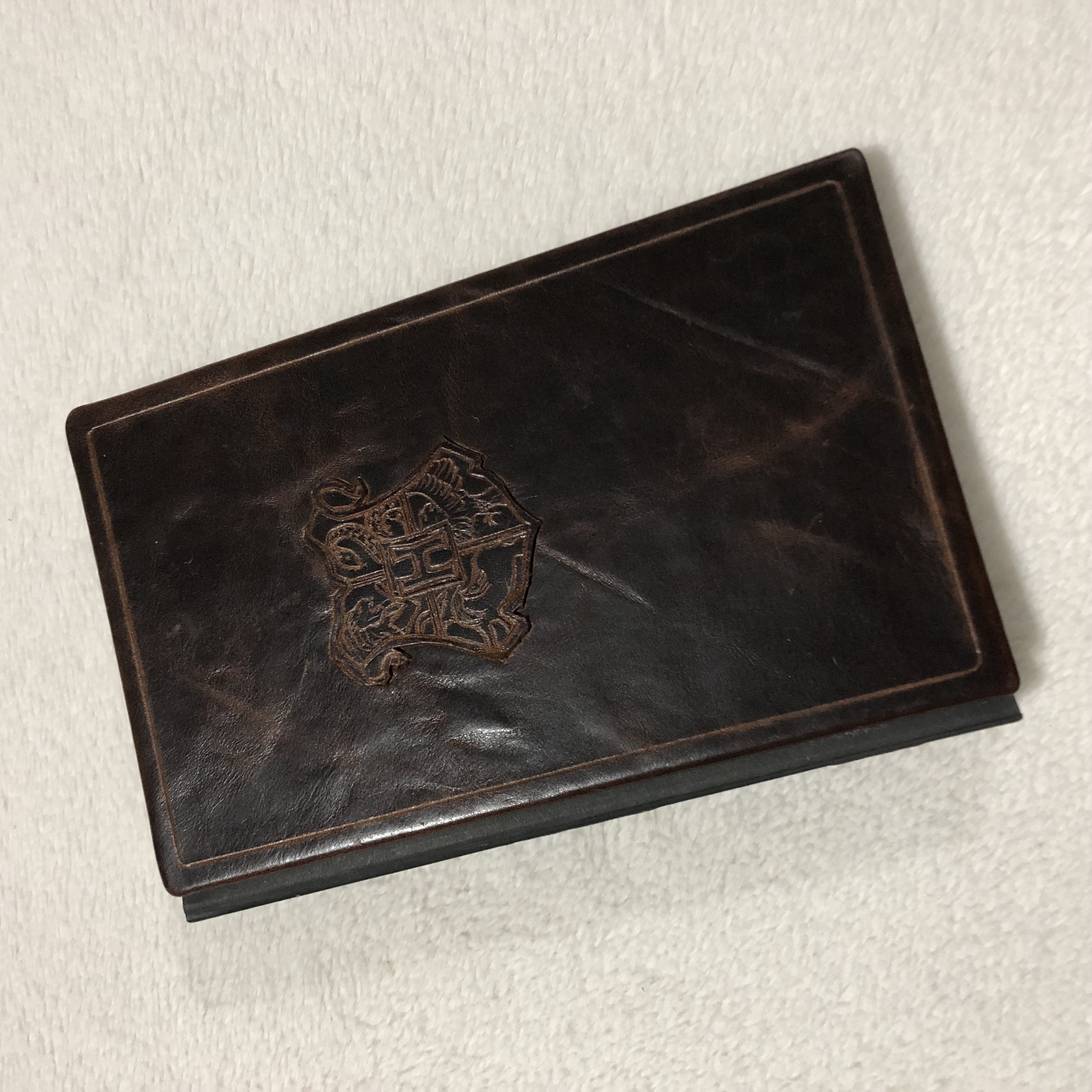 Longstitch Leather Hogwarts Notebook