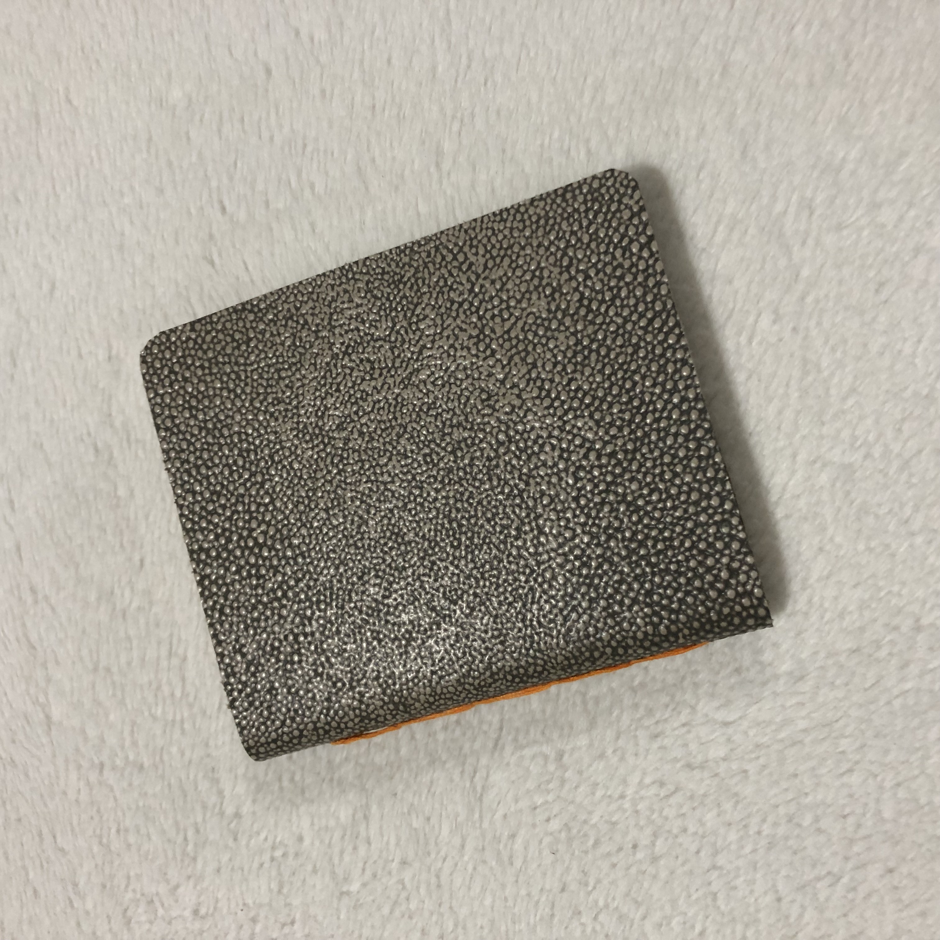 Chainstitch Pebbled Leather Pocketbook