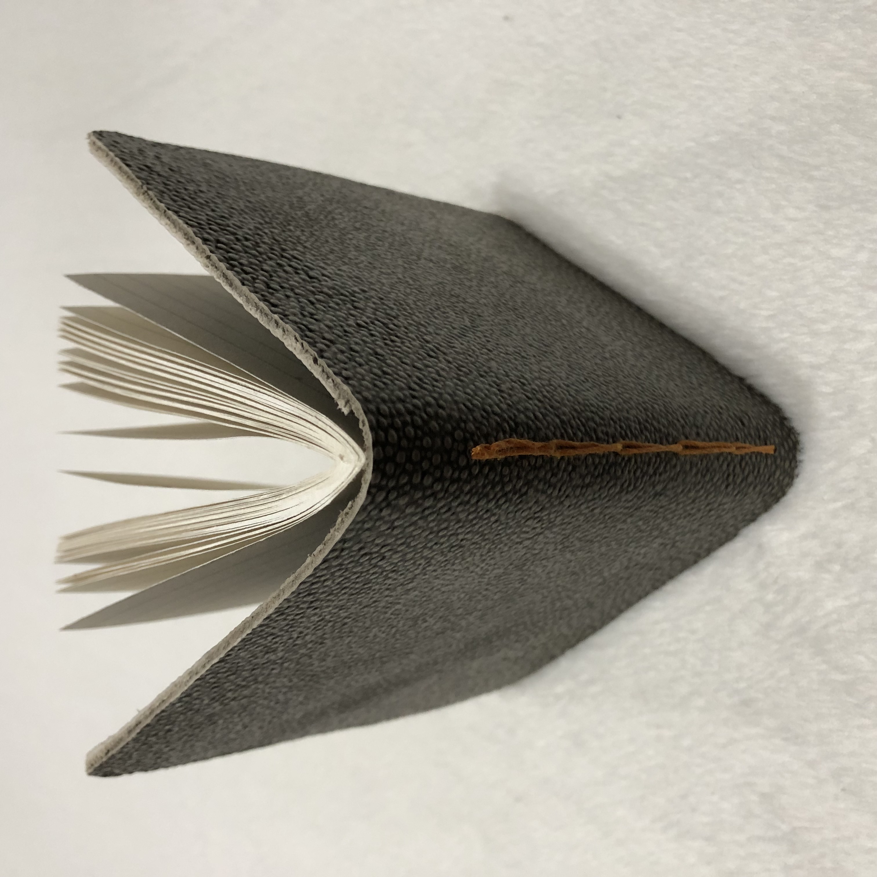 Chainstitch Pebbled Leather Pocketbook - side