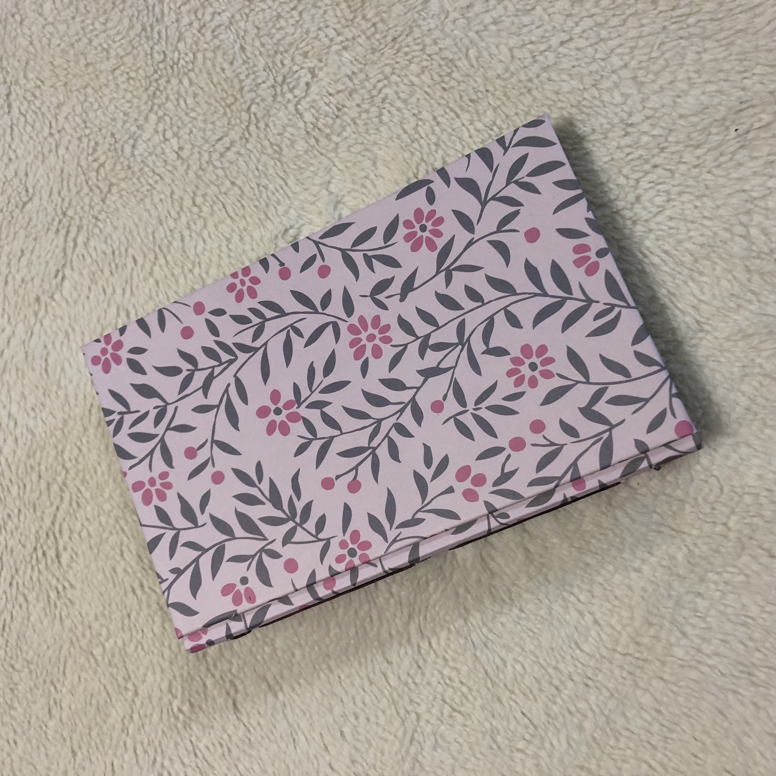 Longstitch Pink Flowers Notebook