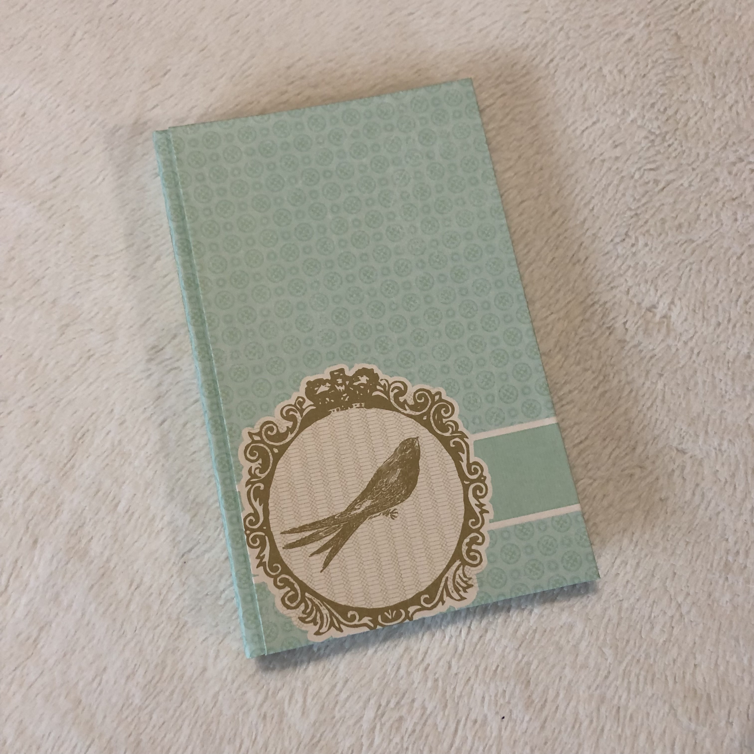 Longstitch Sparrow Owl Notebook