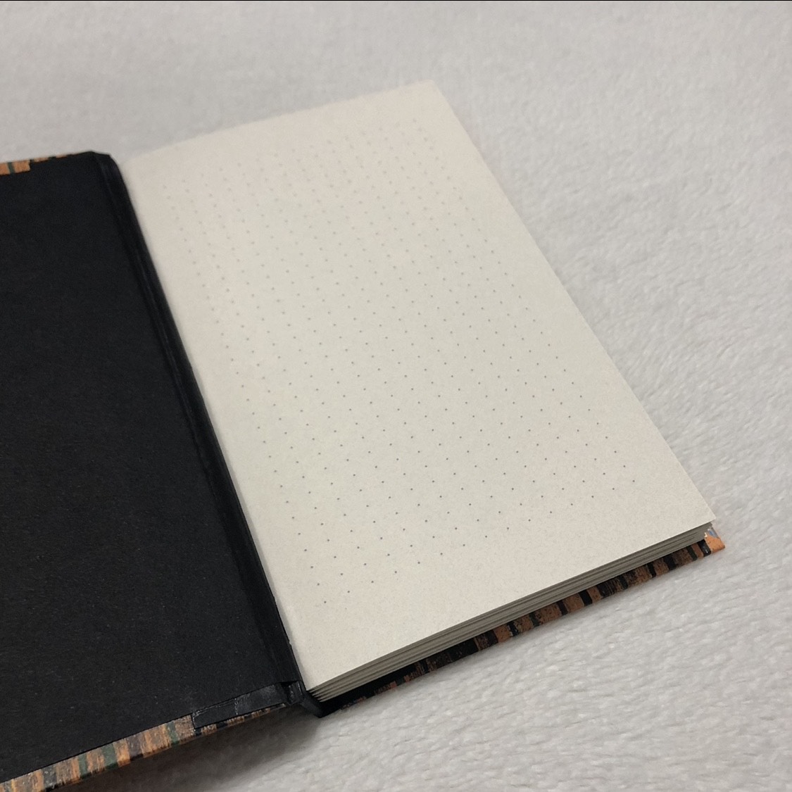 Longstitch Tiger Notebook - open