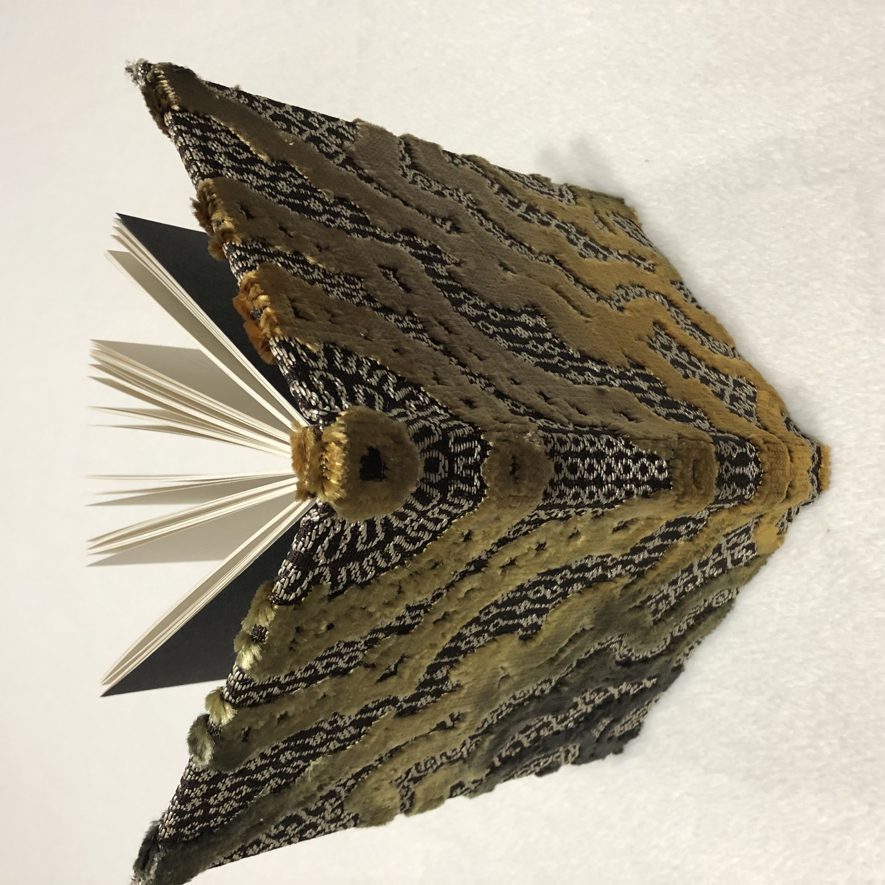 Casebound Iridescent Notebook - spine