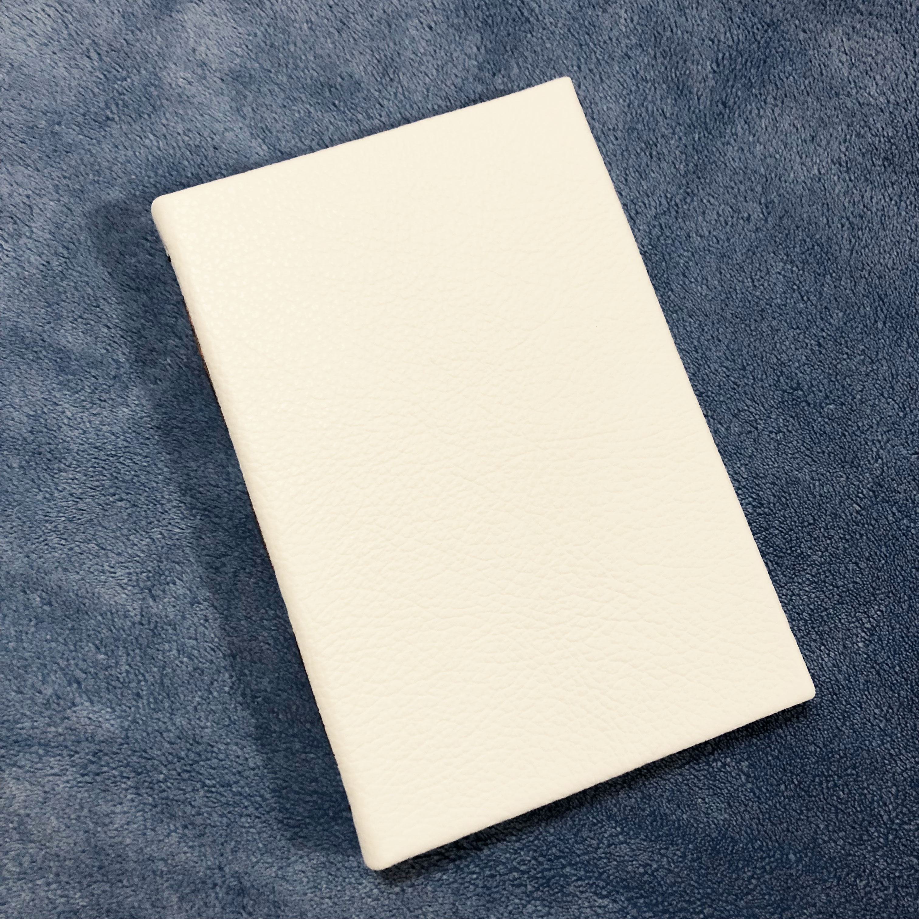 Longstitch White Leather 2025 Planner