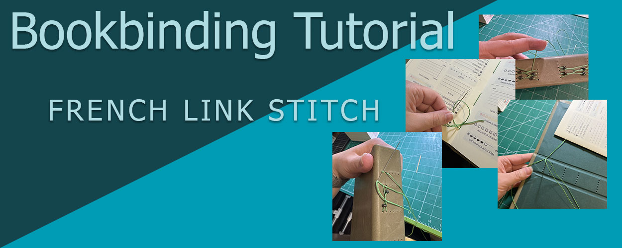 French Link Stitch Tutorial title card